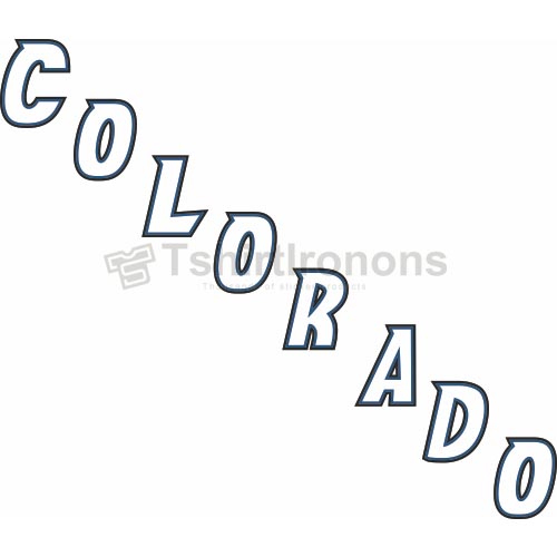 Colorado Avalanche T-shirts Iron On Transfers N119